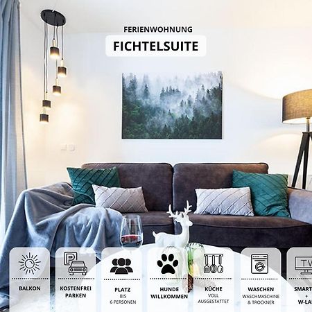 Die Fichtelsuite 1-6 Pers Ferienwohnung Nahe Ochsenkopf Sued 800M In Fleckl Warmensteinach Exterior foto